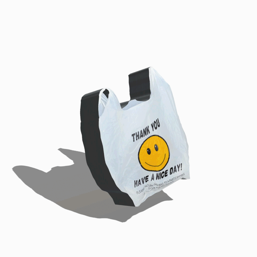 New York City plastic bag animation
